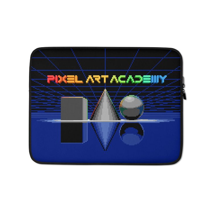 Pixel Art Academy Laptop Sleeve product image (1)