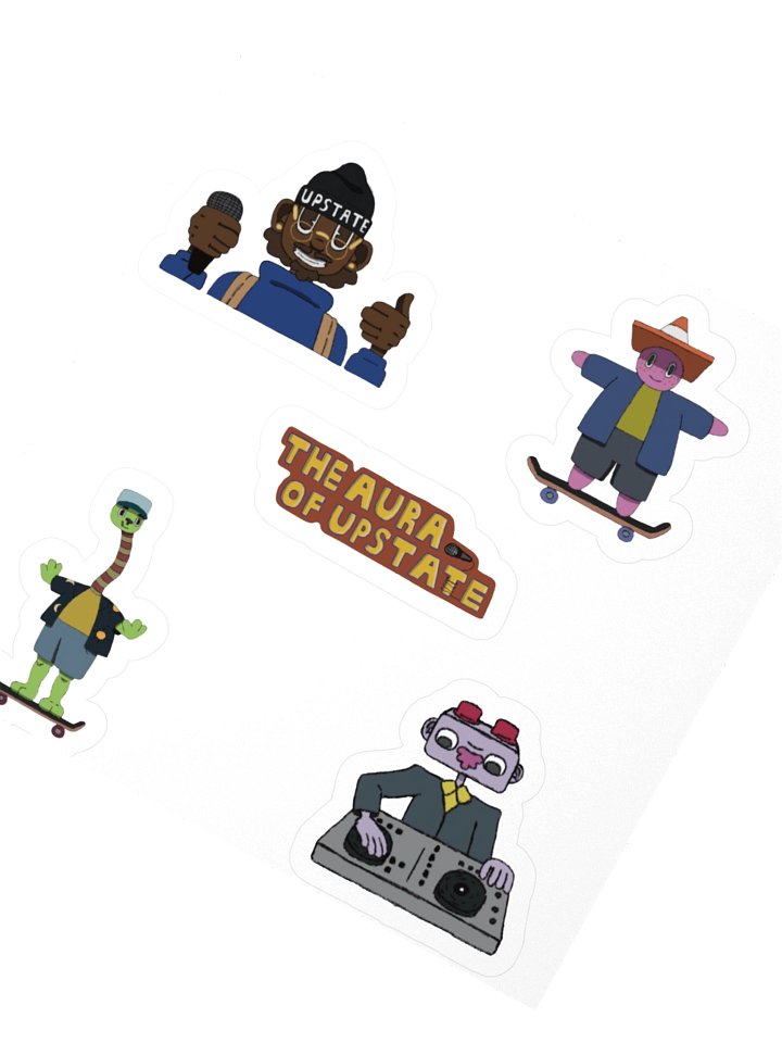 The Aura of Upstate Sticker Pack #1 product image (2)
