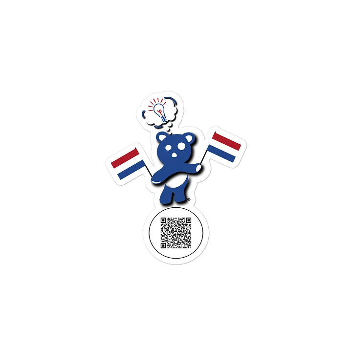 Netherlands — Country Bear Sticker | BehrBrained Media product image (2)