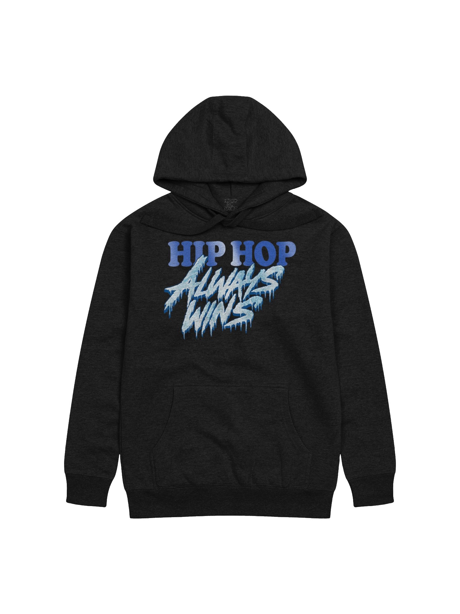 Hip Hop Always Wins Hoodie (Blue) product image (5)