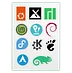 Distro Stickers