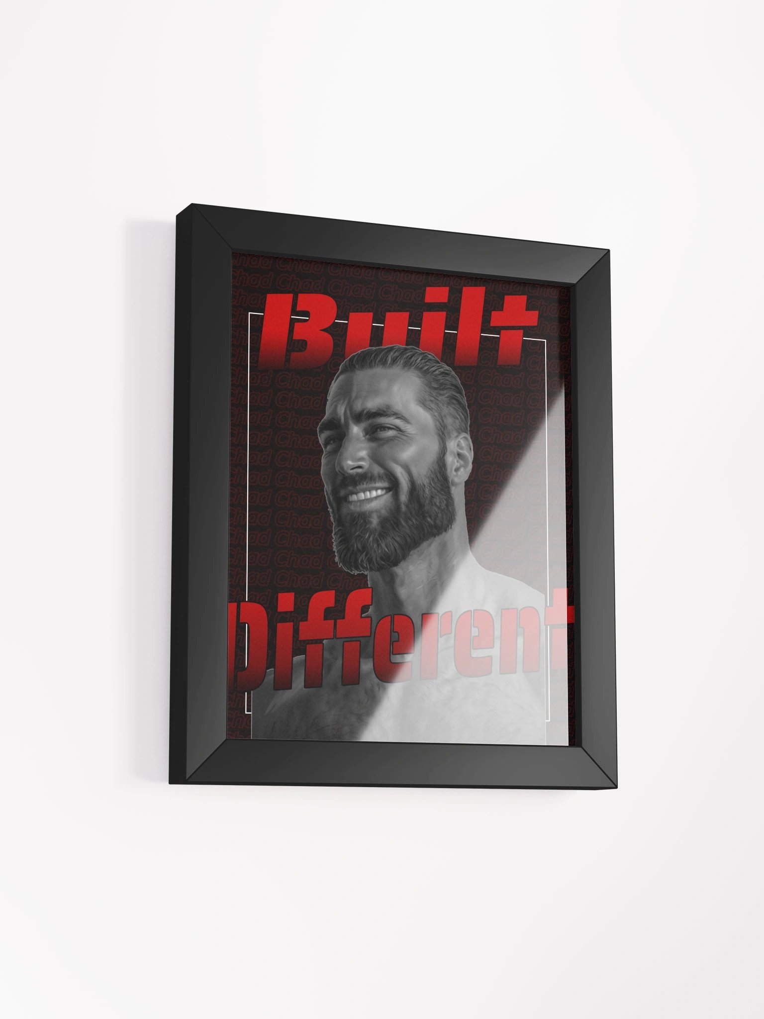 Built Different Framed Poster product image (30)