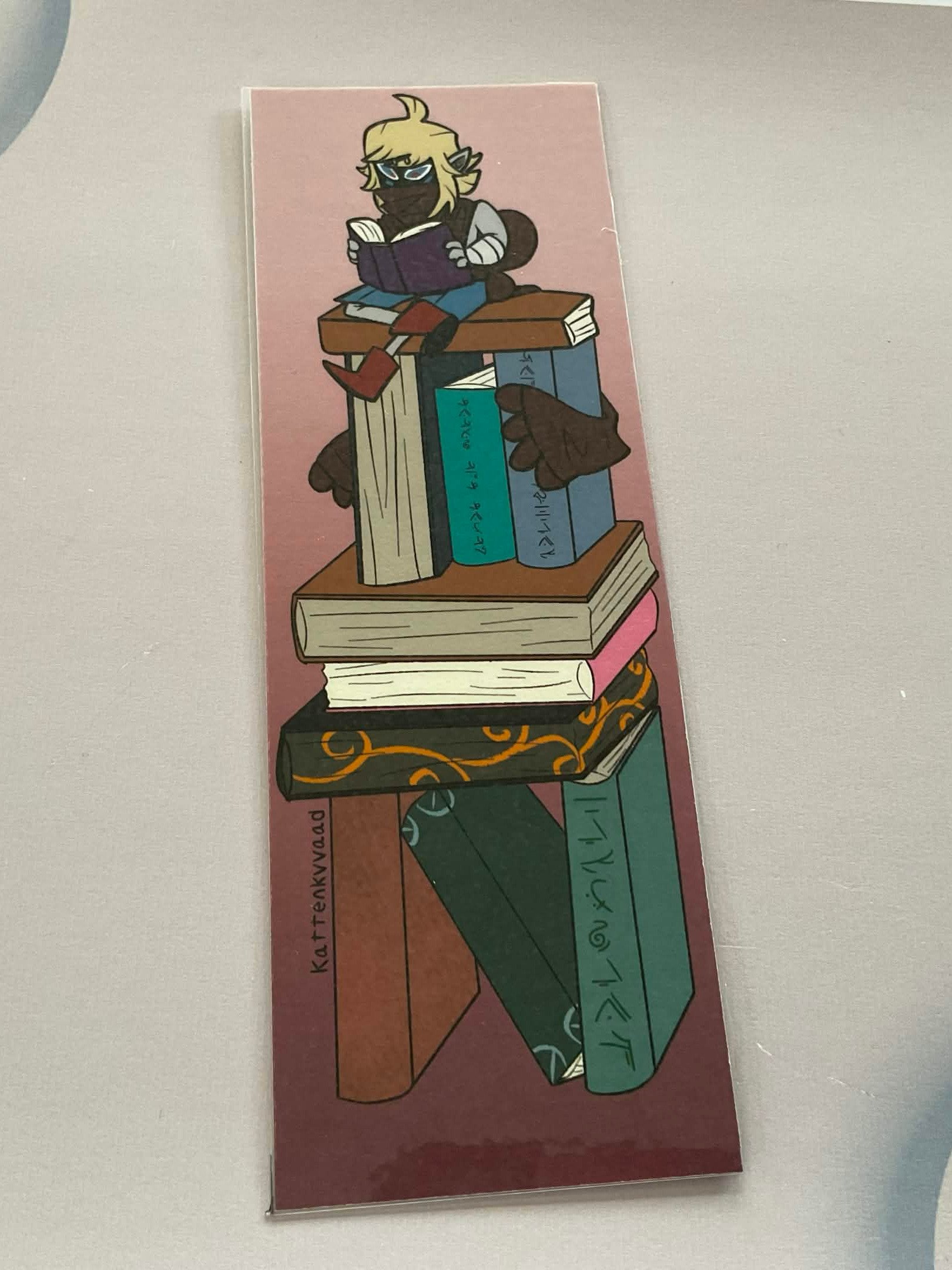 "Stack of Books" bookmark product image (1)