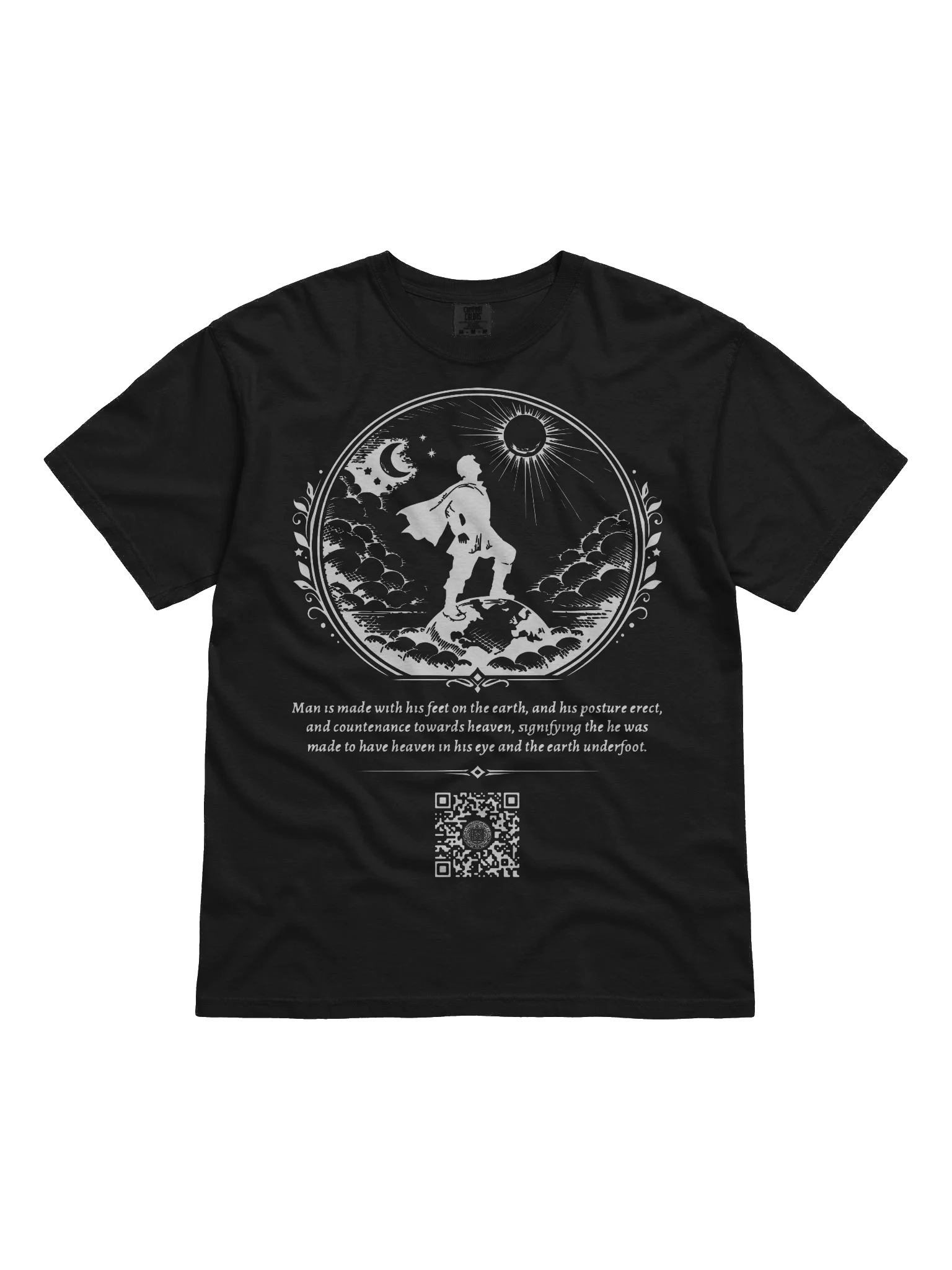 Eyes Heavenward (White on Black/Color) product image (1)