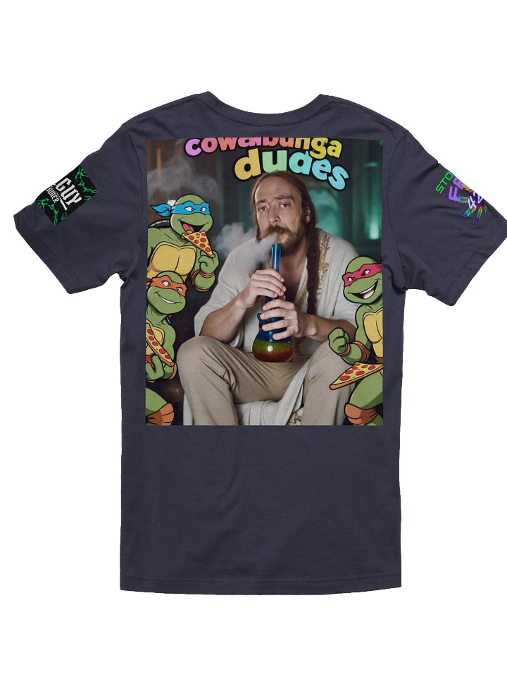 Cowabinga Turtles Smoke T-Shirt product image (15)