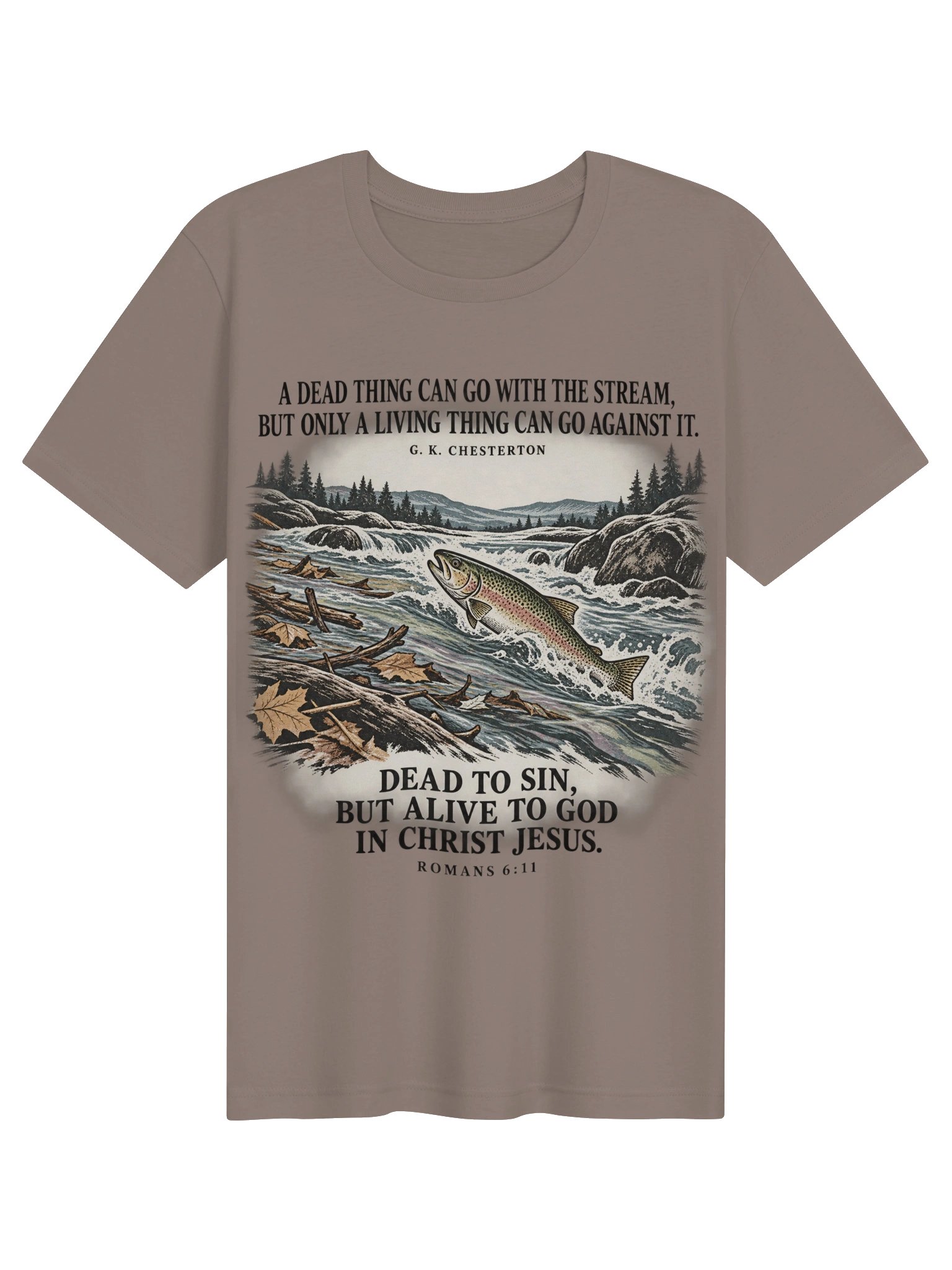 Swimming Upstream T-shirt product image (99)