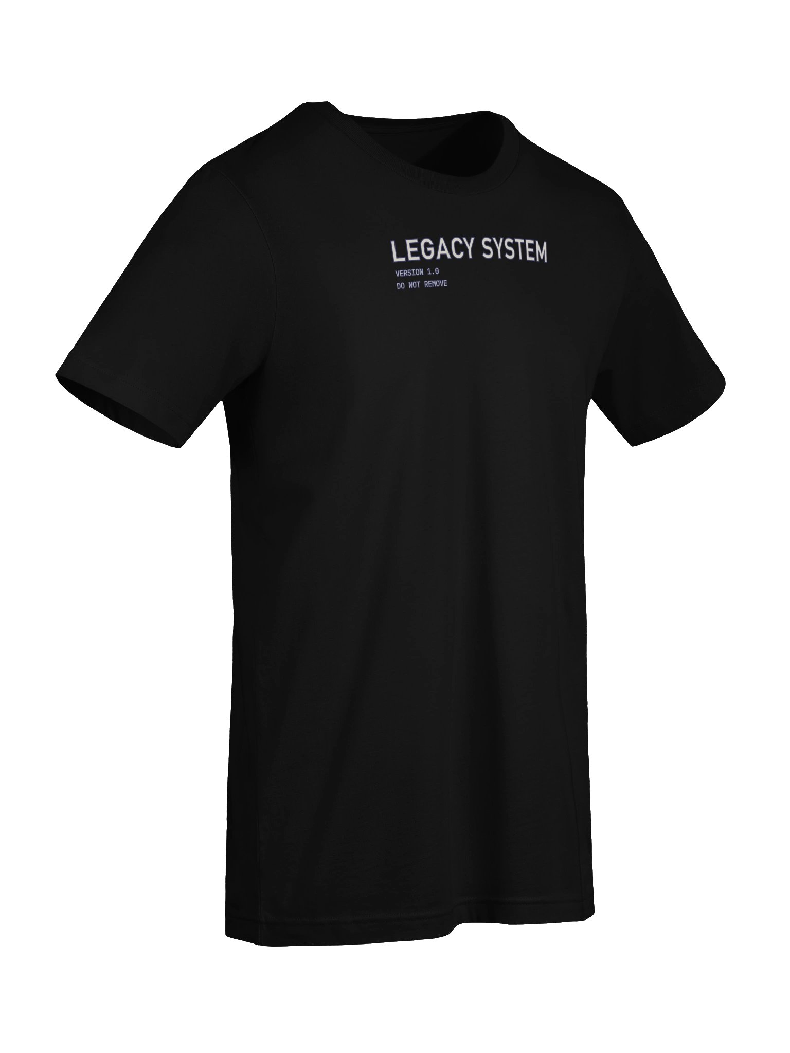 Legacy System Version 1.0 Warning T-shirt product image (8)