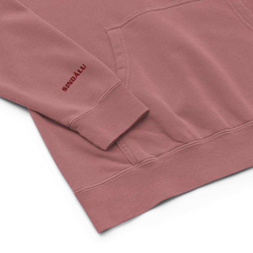 Sindalu Embroidered Sweatshirt- maroon product image (4)