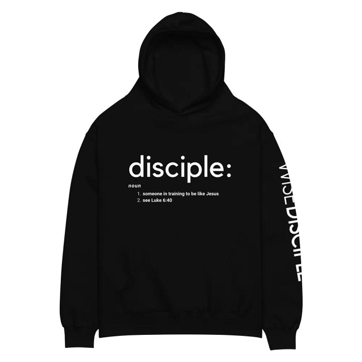 Disciple Drip (Black Hoodie) product image (2)