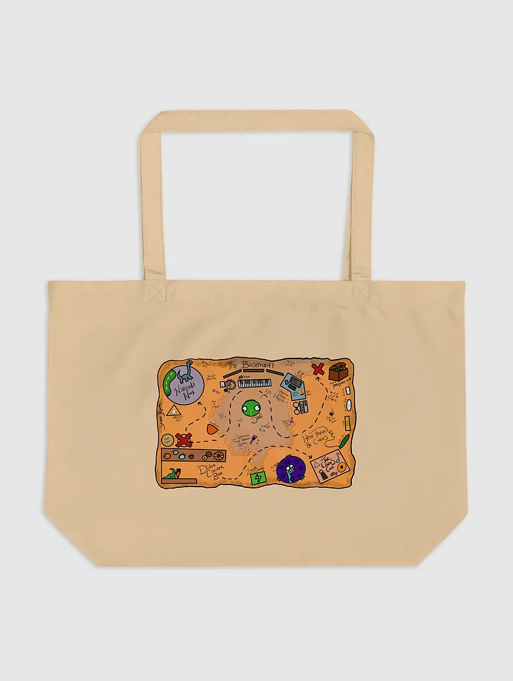 Basement Map Tote Bag product image (1)