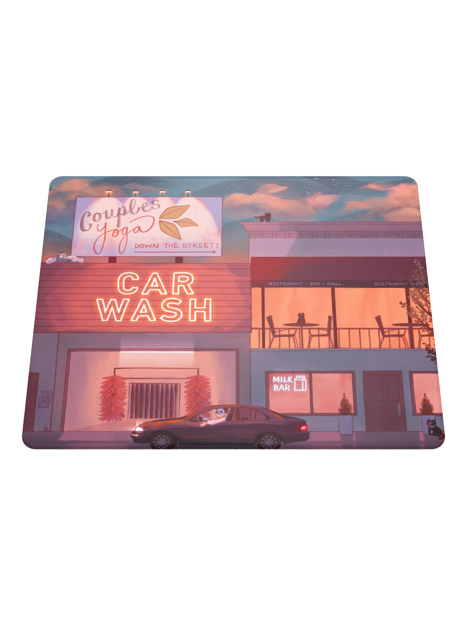 Livin' the dream Gaming Mat product image (1)
