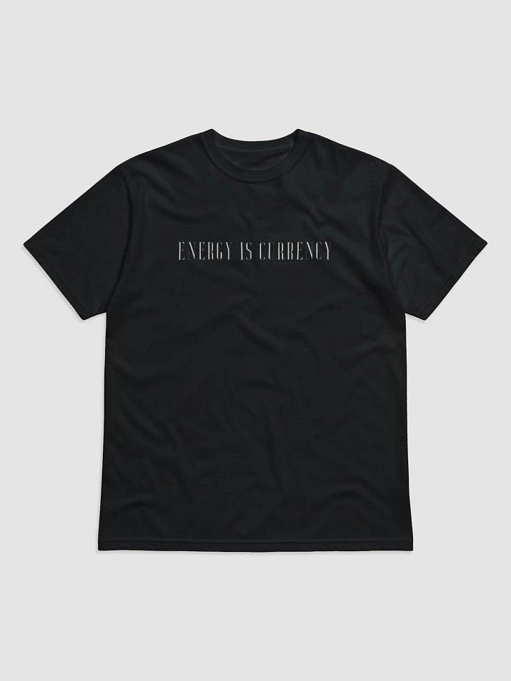 black energy is currency tee product image (1)