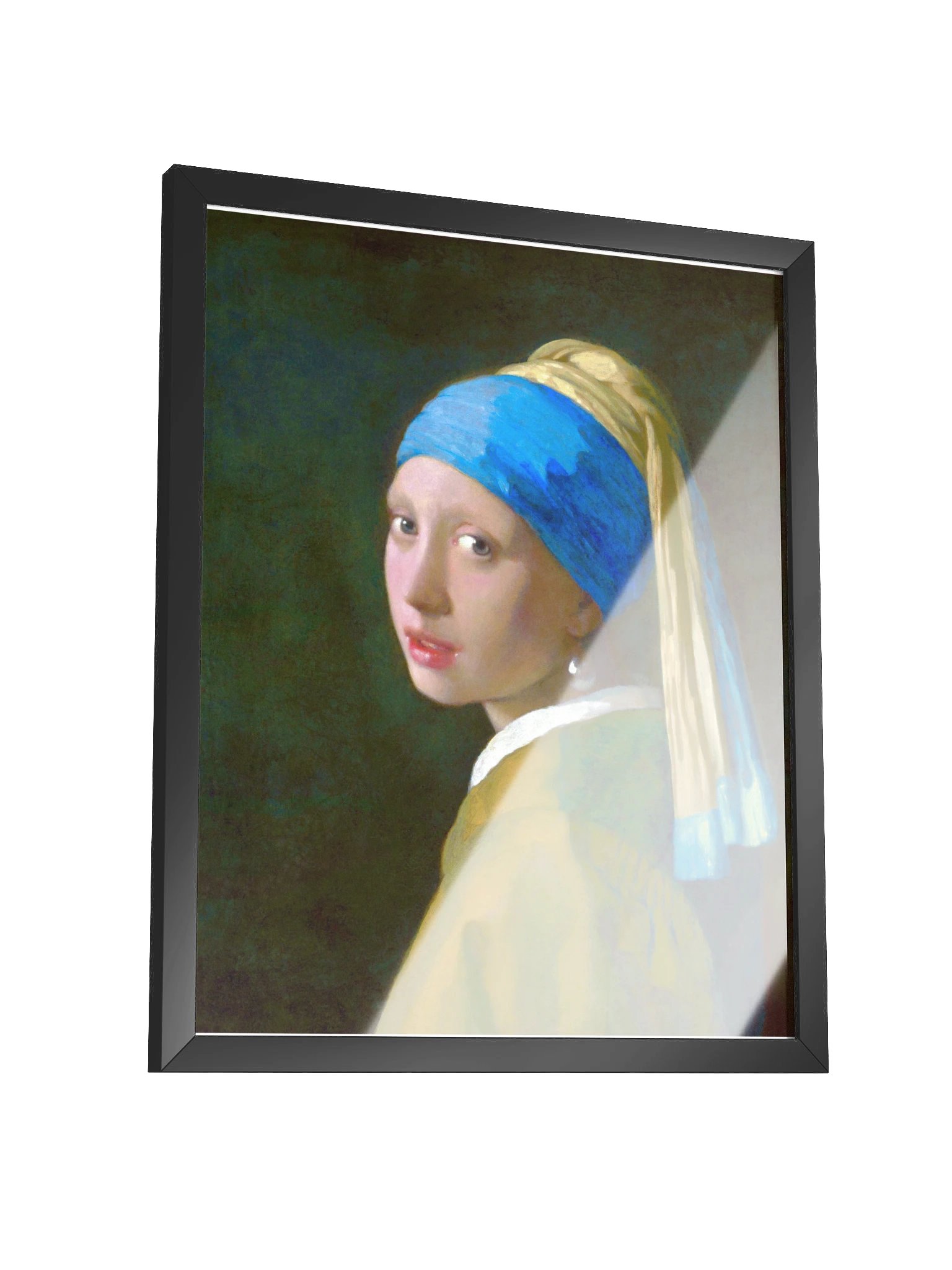 Girl with a Pearl Earring — Large Framed Matte Poster product image (7)