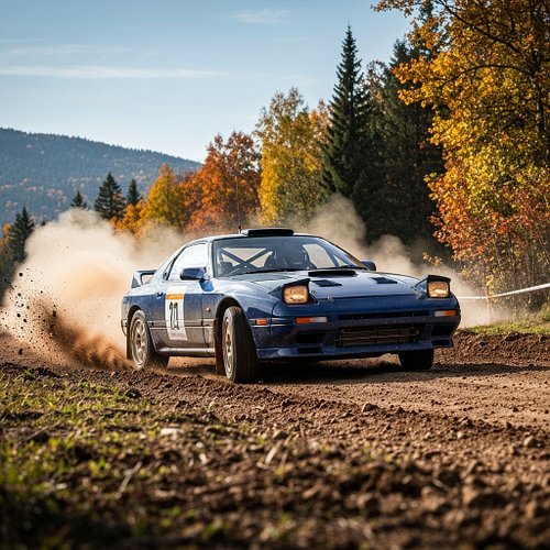 Celebrate the legacy of the Mazda RX-7 FC3S, the ultimate rally icon! #MazdaRX7 #CarCulture #JDM