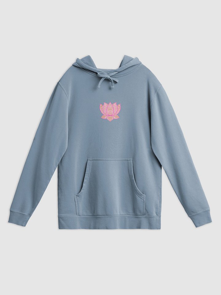 Lotus Blossom Pigment-Dyed Hoodie product image (1)