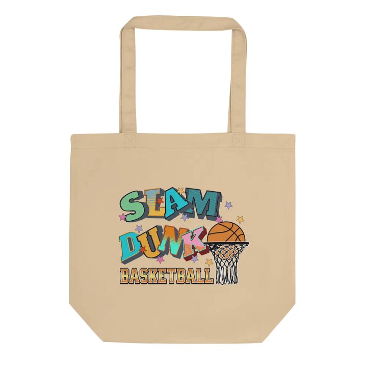 Basketball Slam Dunk Eco-friendly Tote product image (1)