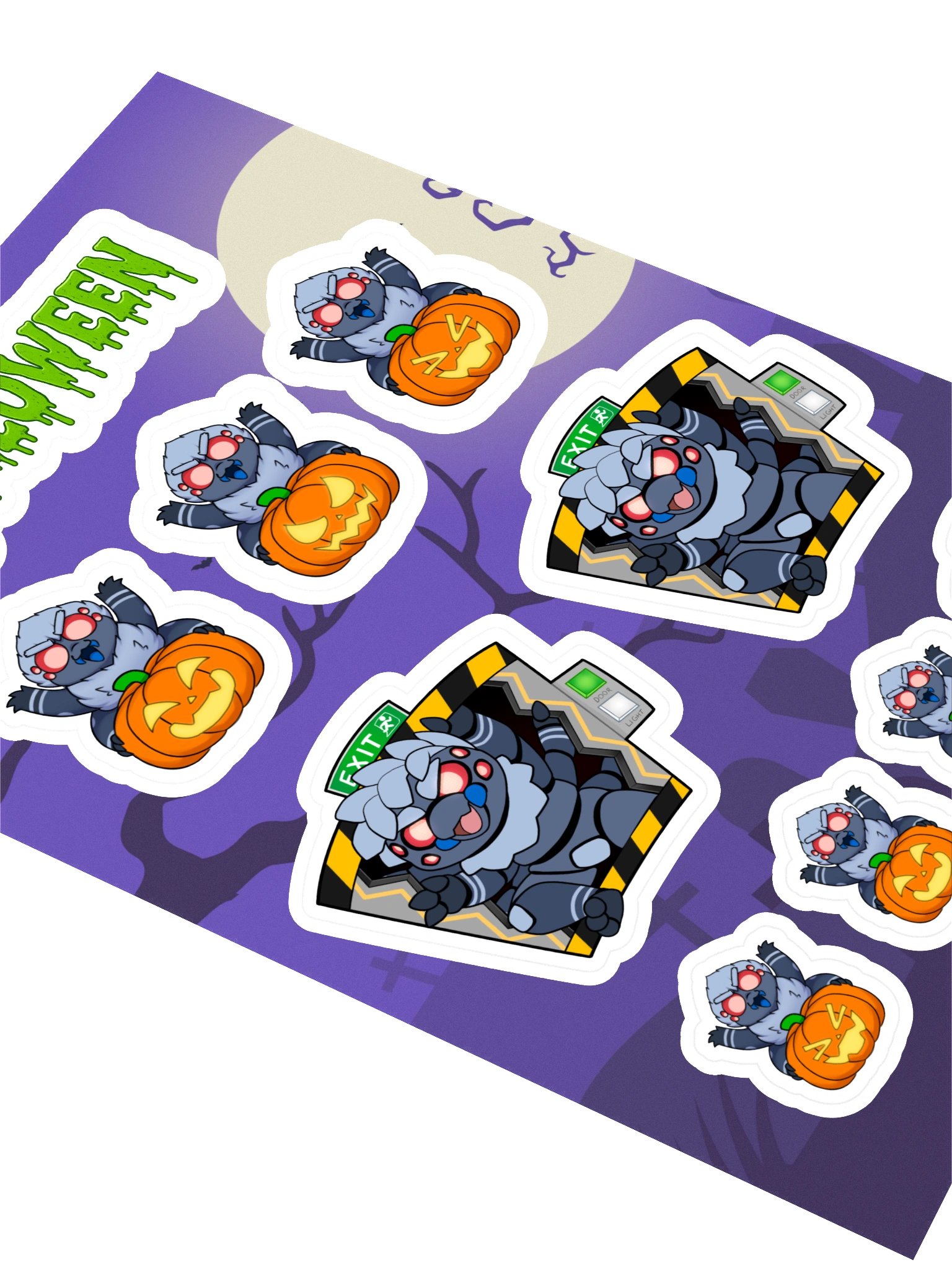 SPOOKY SPOODS - JALLOWEEN 2025 Stickers product image (2)