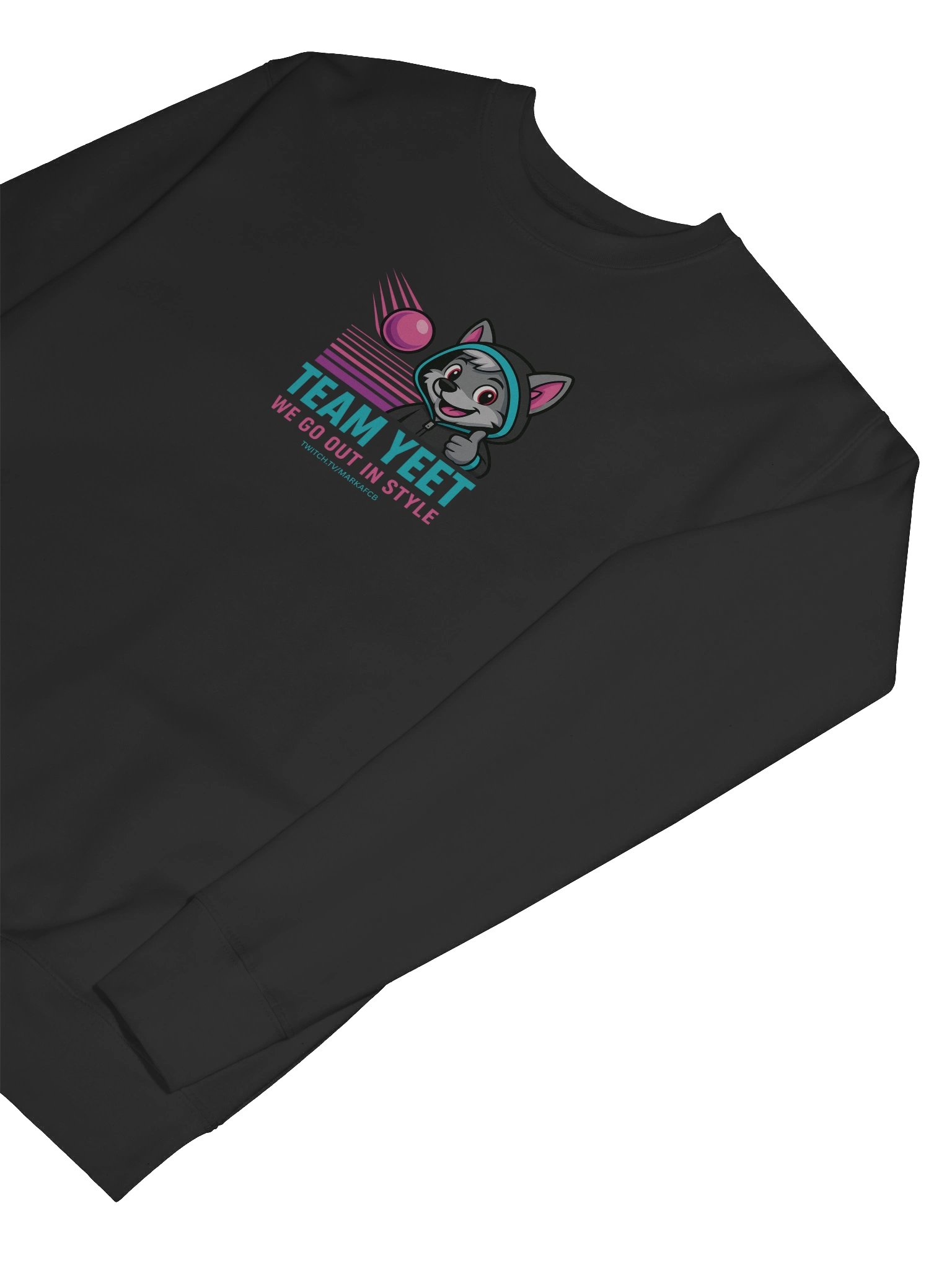 "TEAM YEET" SWEATSHIRT – Official Stream Mascot Edition product image (21)