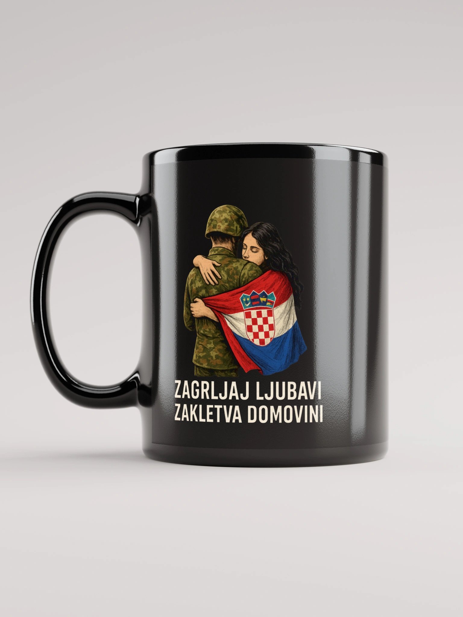 LJUBAV I DOMOVINA - VISOKO KVALITETNA ŠALICA product image (6)