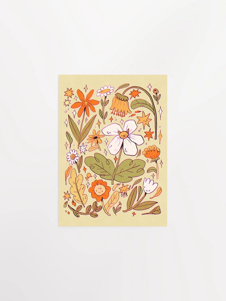 Flower Cat Print product image (2)