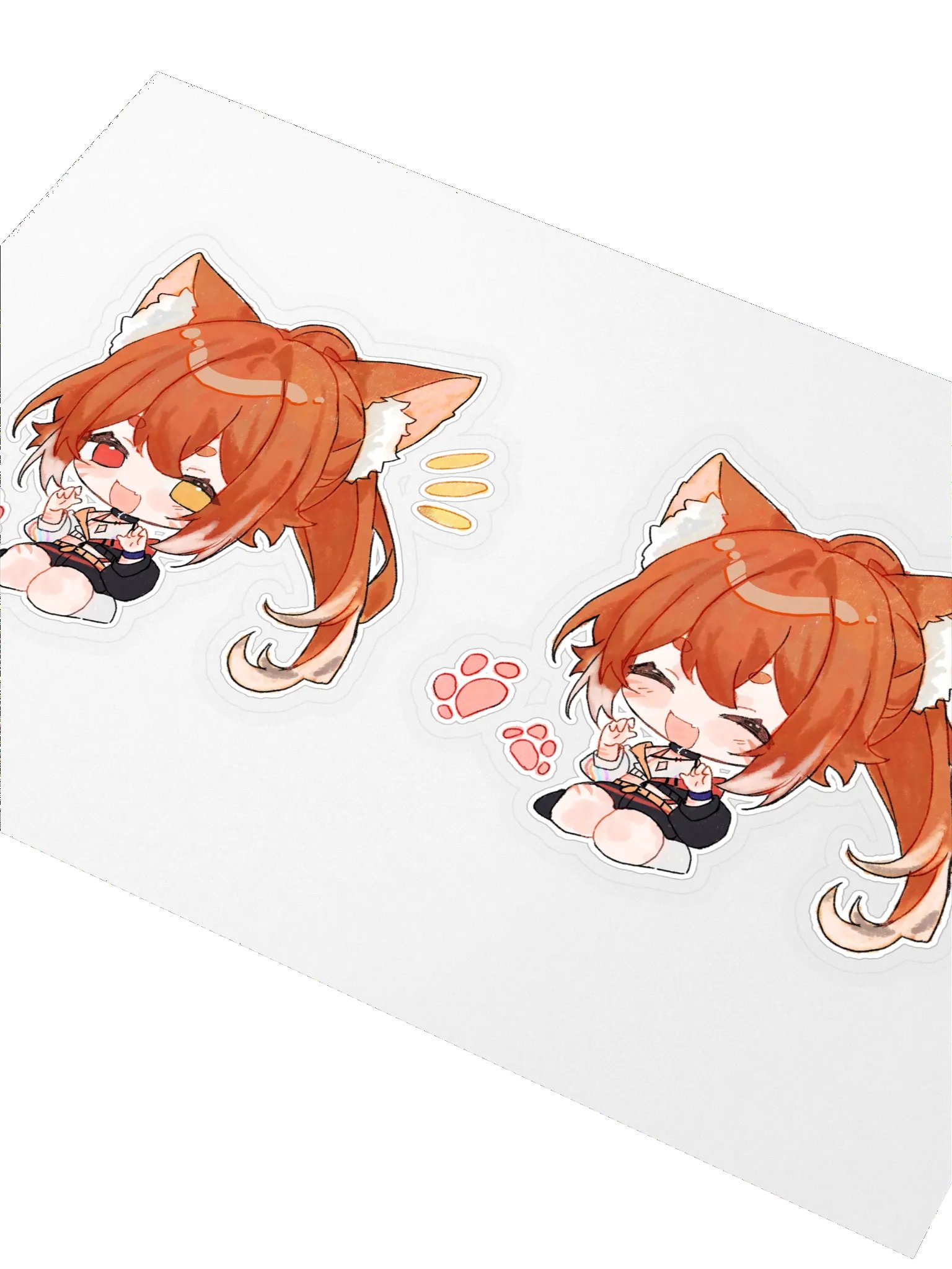 Double Kitzumii Chibi Stickers product image (2)
