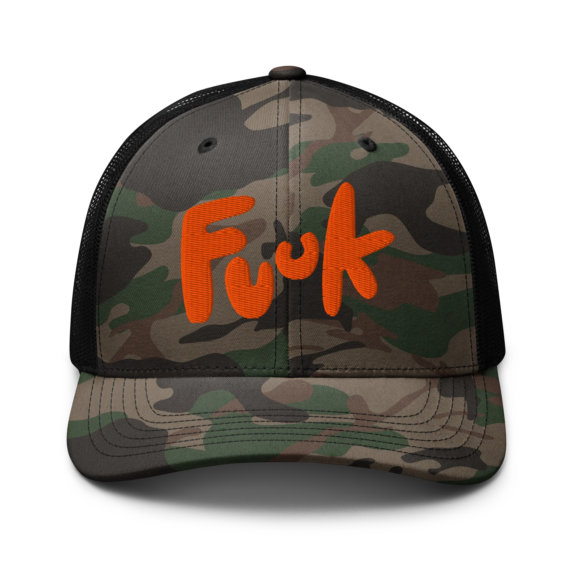 Fuuk Camo Trucker Hat product image (1)