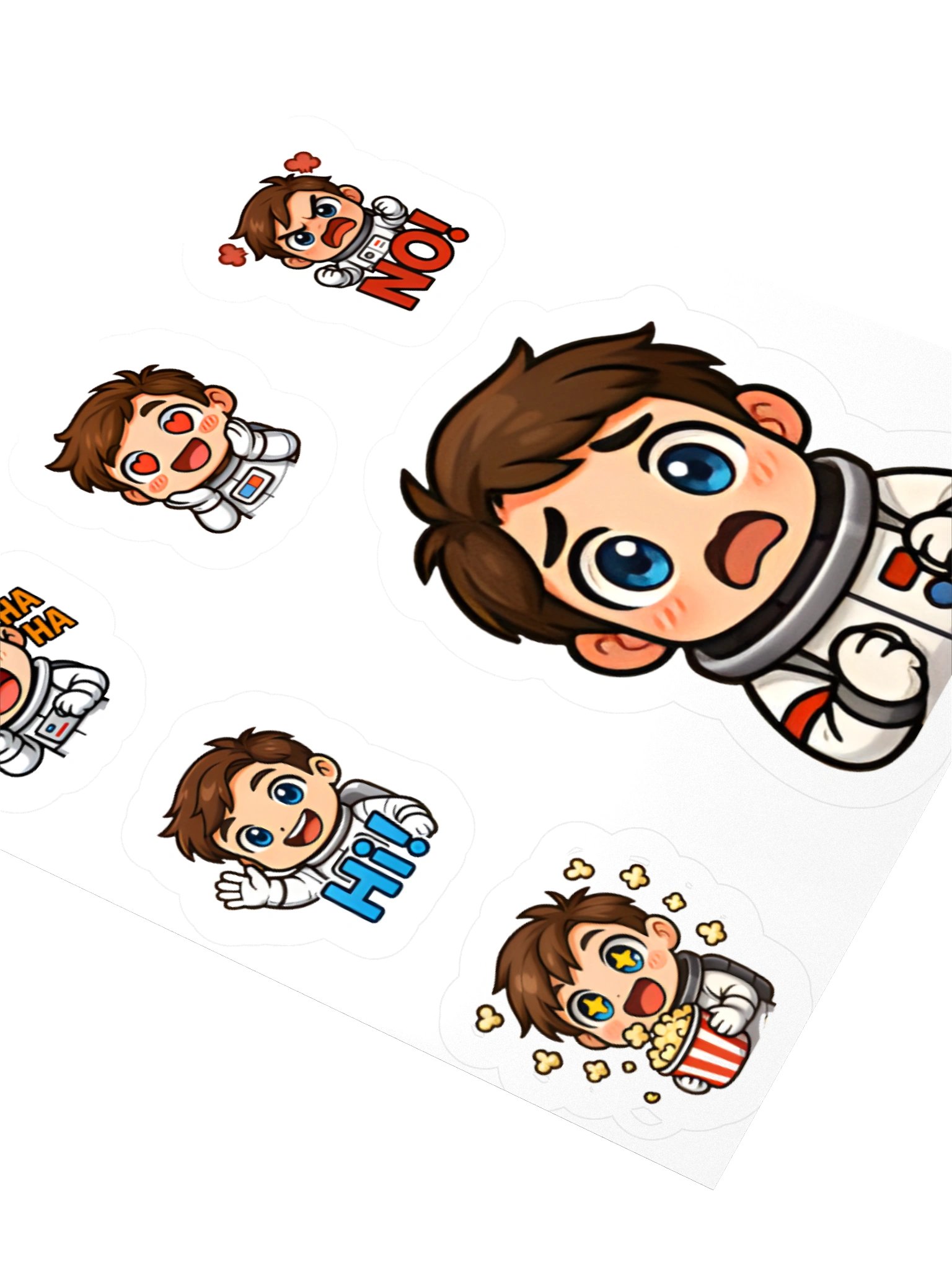 Shadow Nick Emote Sticker Sheet product image (7)