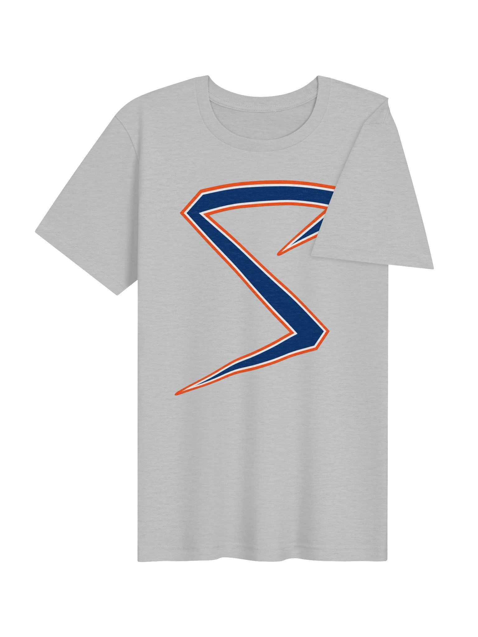Midwest Sluggers S-Logo-Navy Unisex Supersoft Tee product image (22)