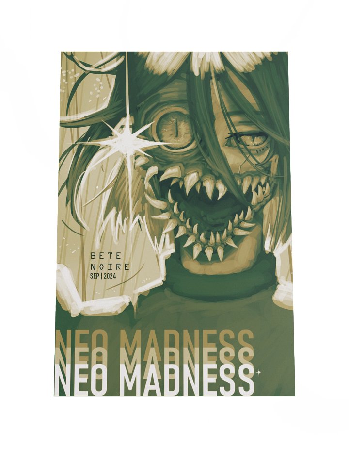 The Bête Noire Poster 🖤 NEO Madness product image (2)