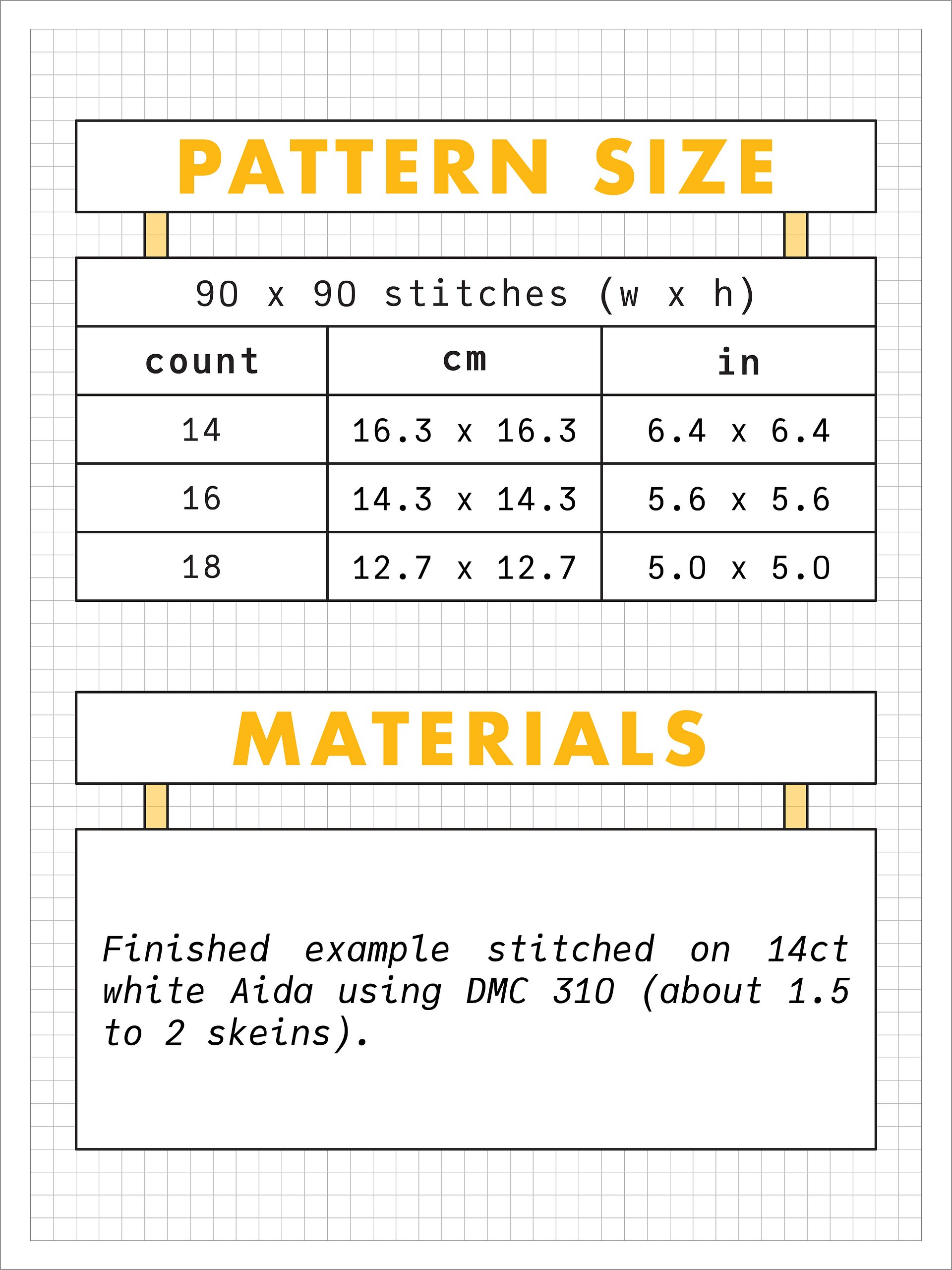 Dinosaur Safari • Blackwork Cross Stitch Pattern • PDF Digital Download product image (3)