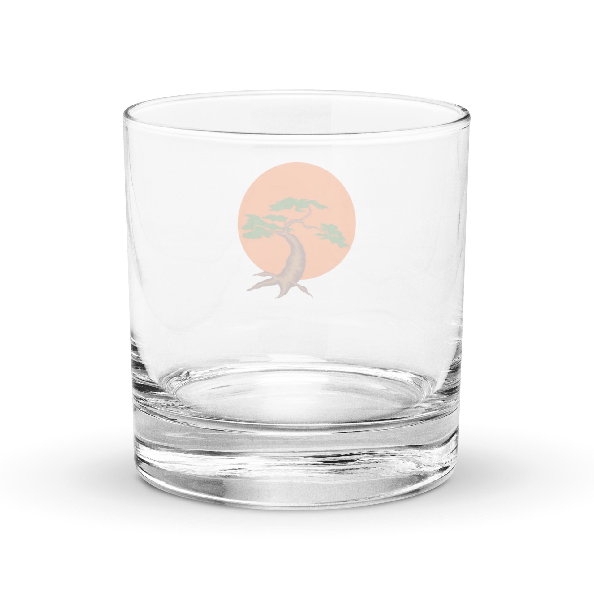 Sunset Tree Rocks Glass product image (4)