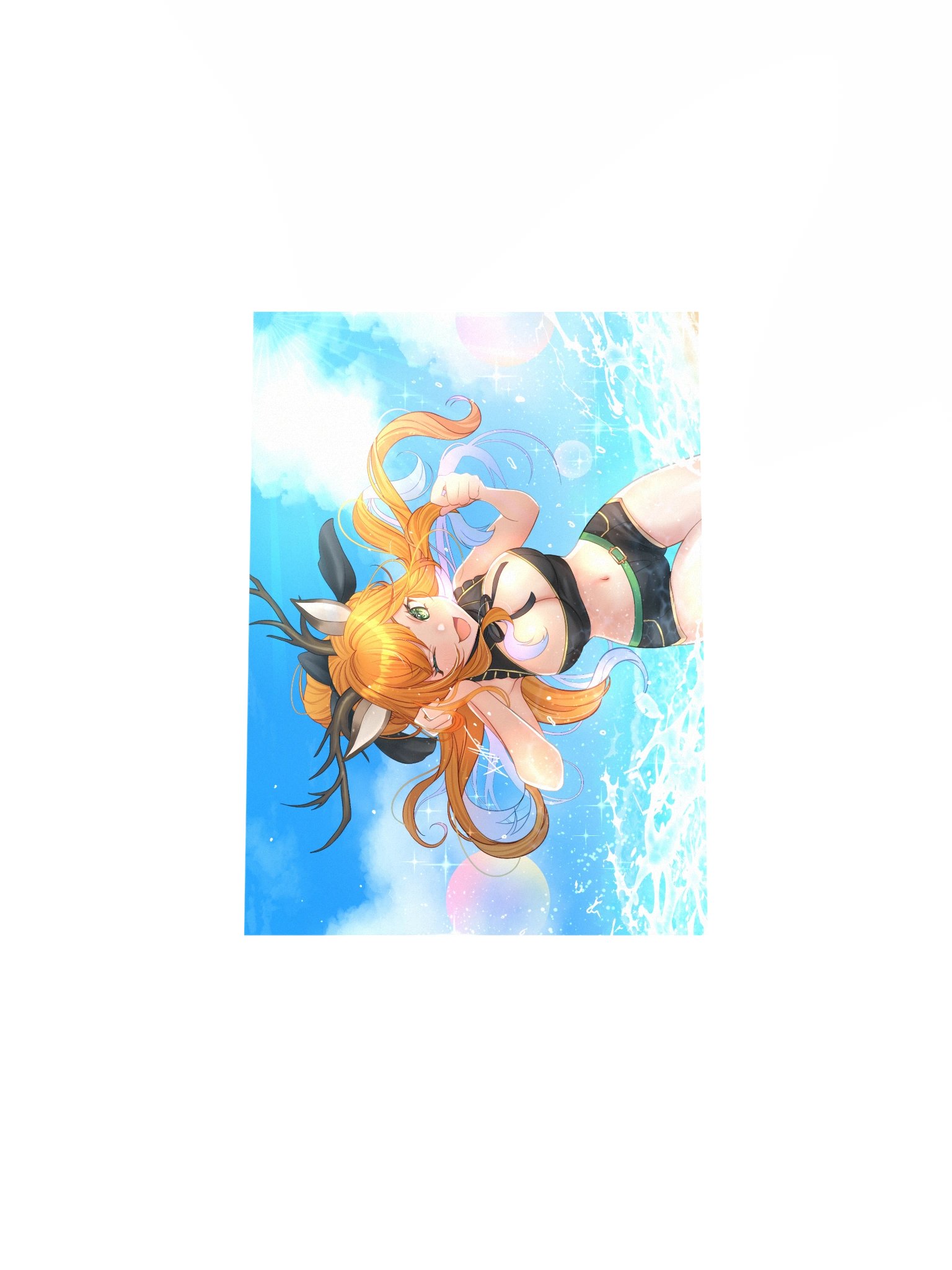 "Summer Splash" Matte Poster product image (4)