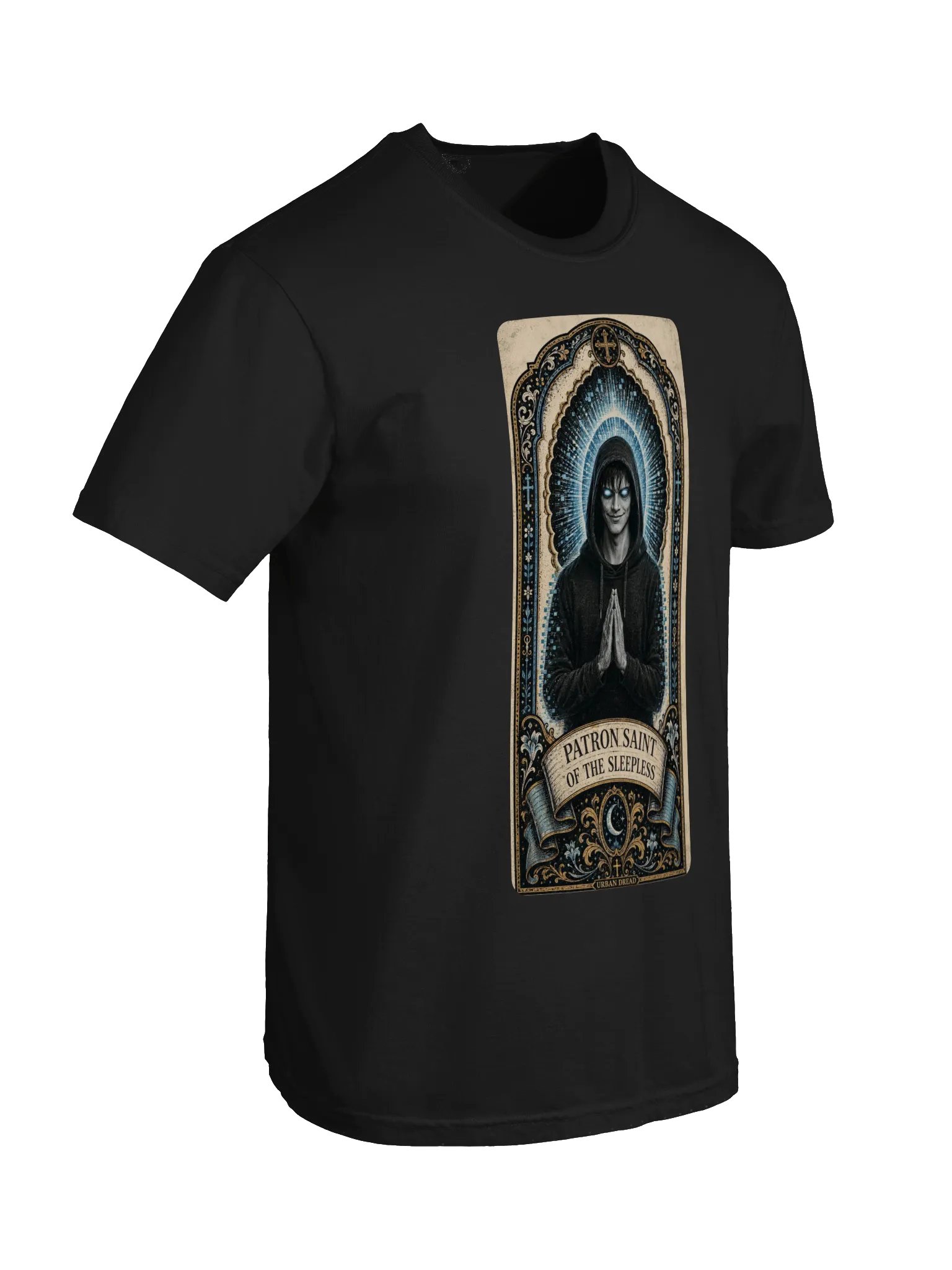Patron Saint of the Sleepless — Gothic Horror T-Shirt product image (5)
