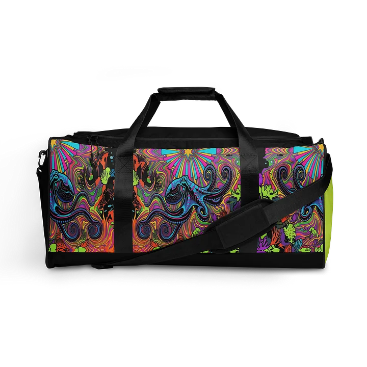 Psychedelic Kaleidoscope All-Over Duffle Bag product image (2)