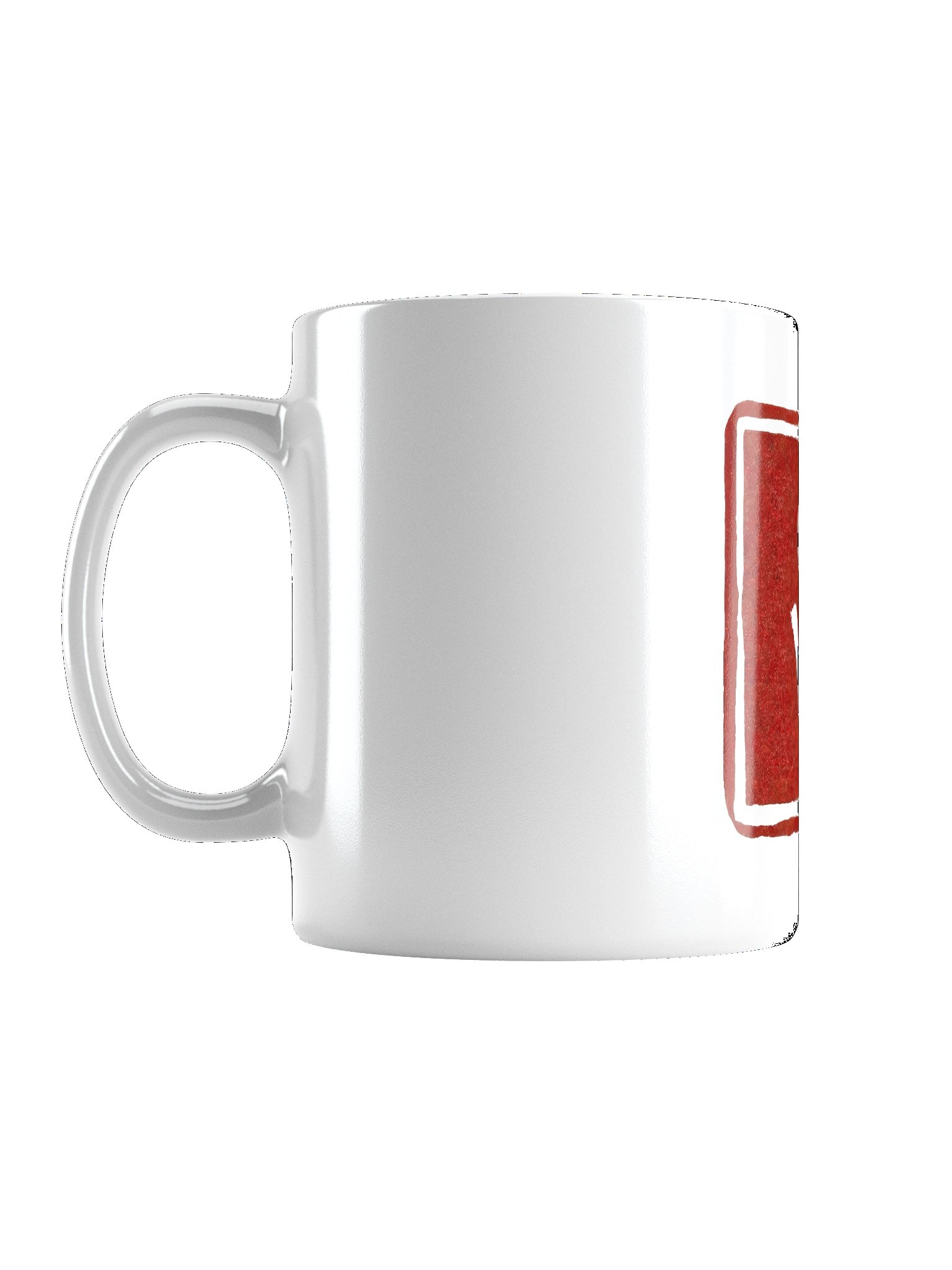 White Glossy Mug – Essentials product image (2)