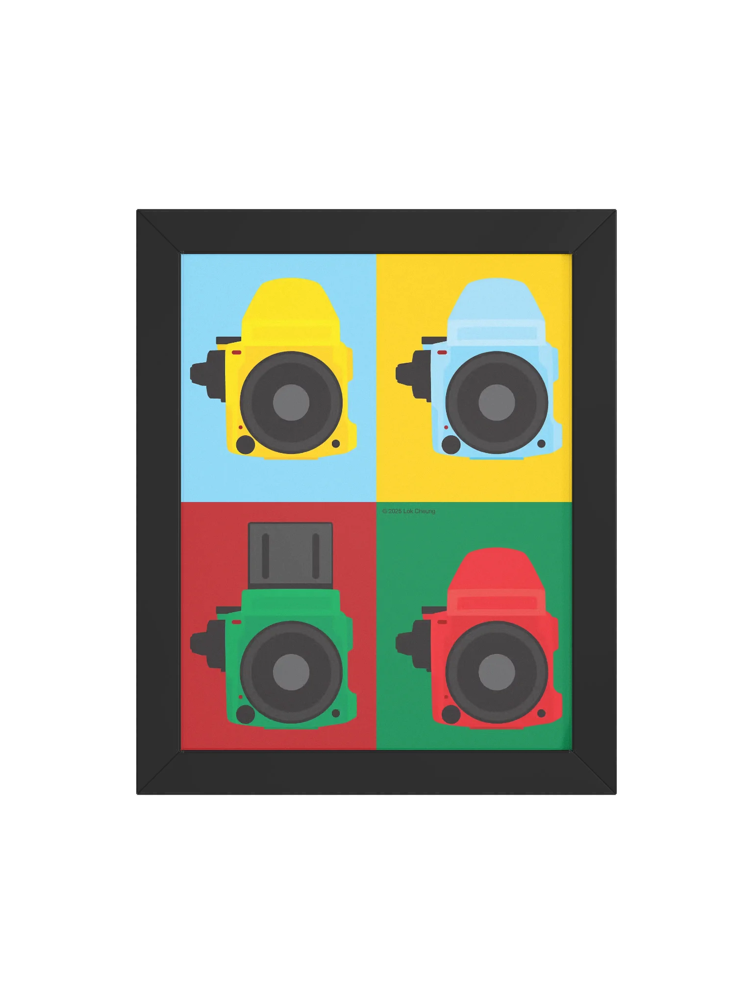M 645 Four Colours - Framed Poster product image (63)
