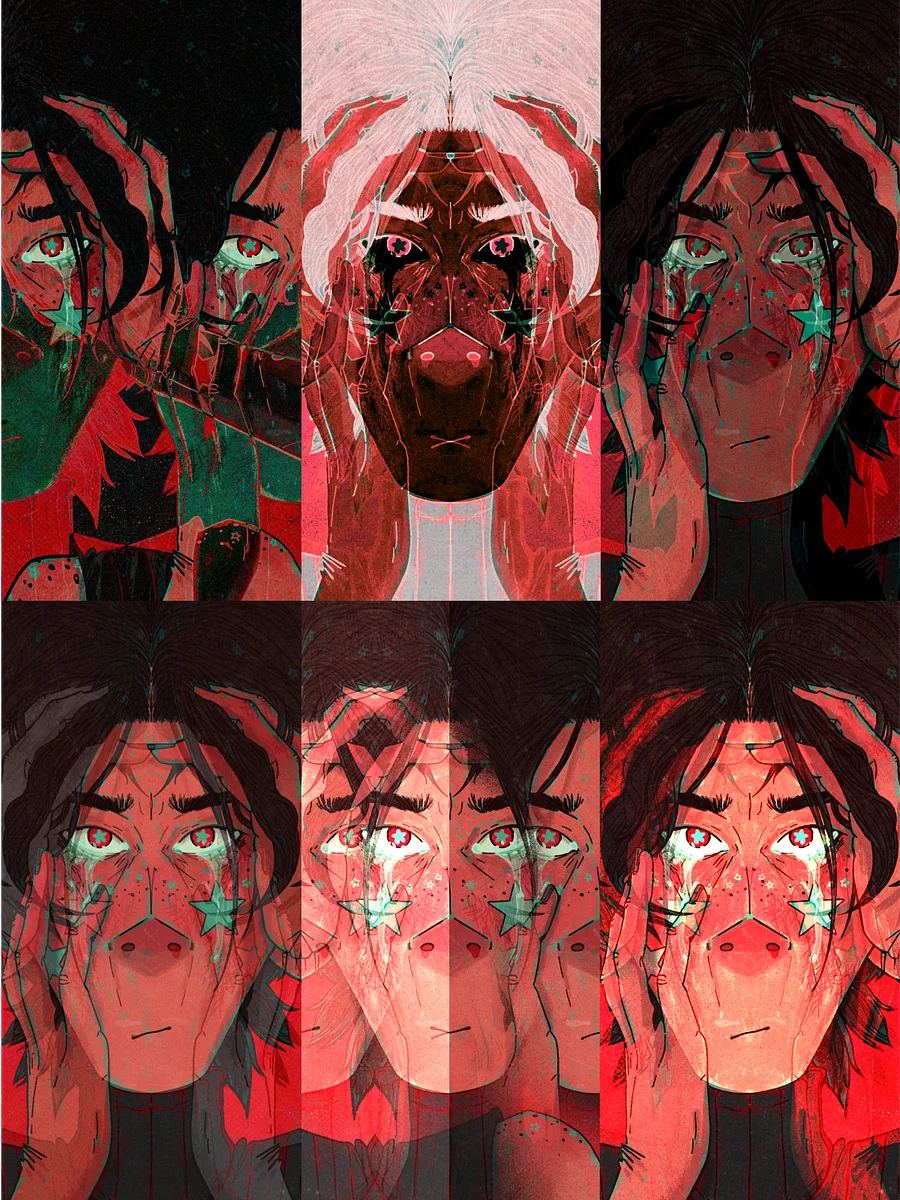 Bad Time Charlie - DIGITAL WALLPAPER SET product image (6)
