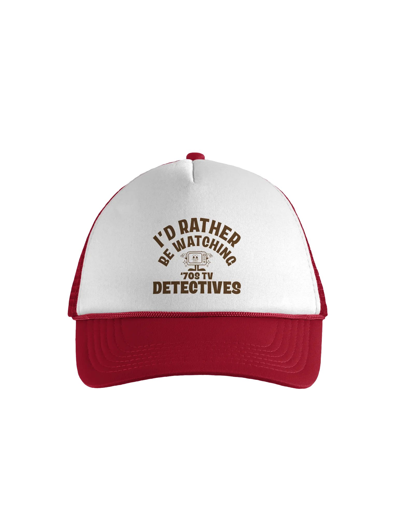 I'd Rather Be Watching Foam Trucker Hat product image (1)