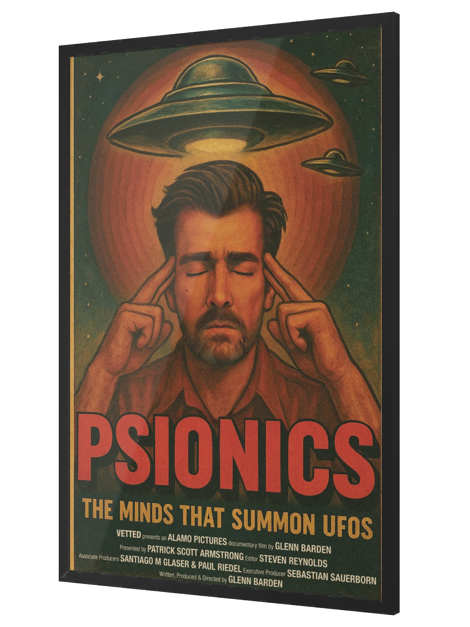 Psionics Movie Poster (With High Quality Frame) product image (3)