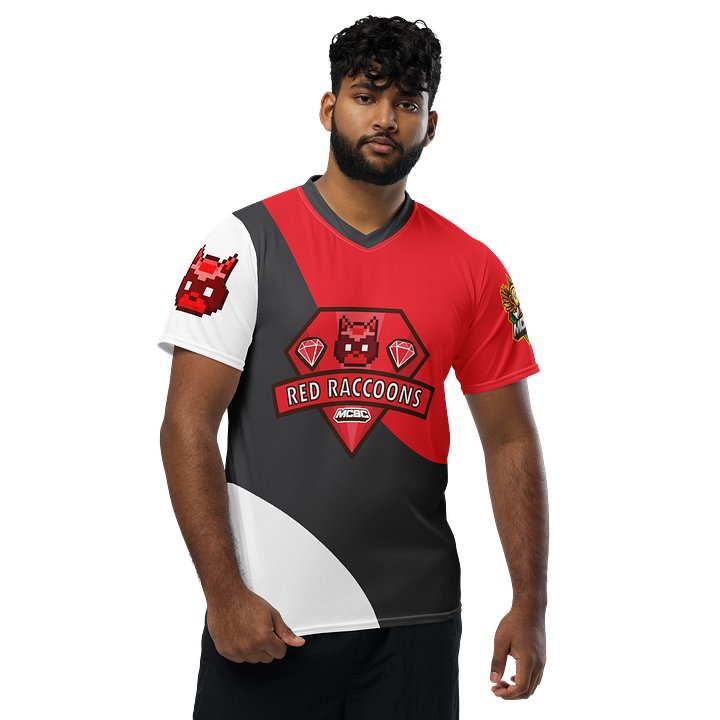 Red Raccoons Team Jersey product image (1)