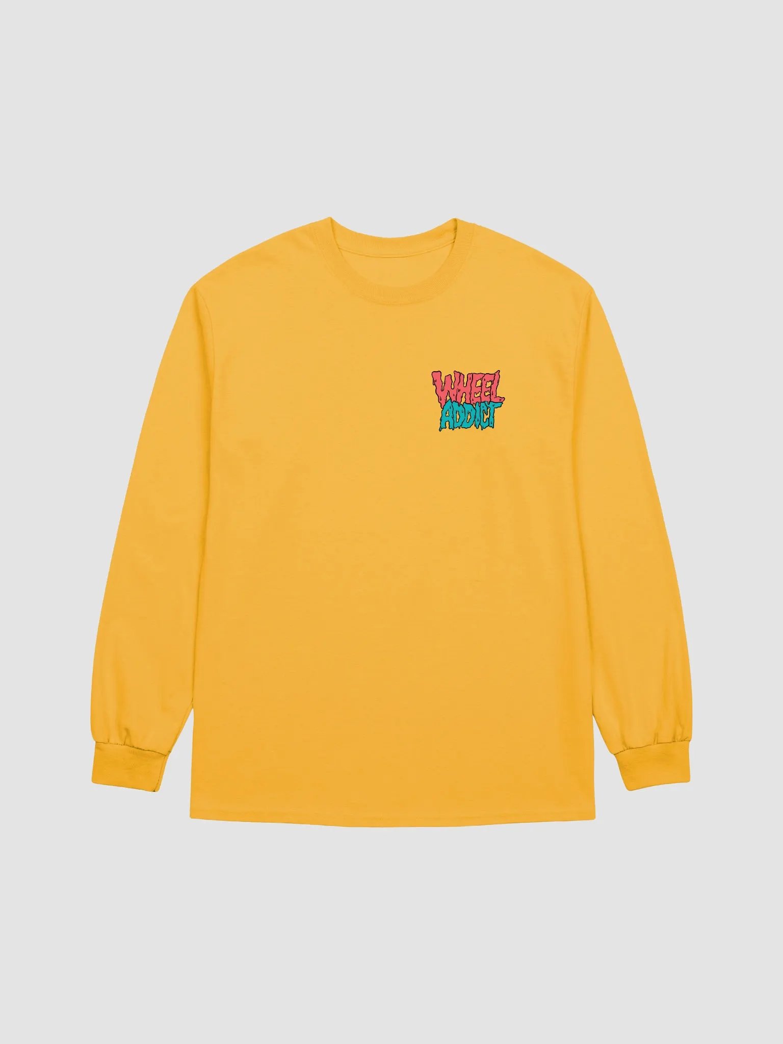 WHEELADDICT DISORDER YELLOW LONG SLEEVE product image (1)