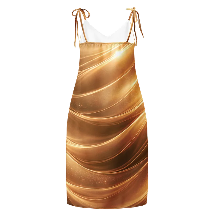 LetshyGo Gold midi dress with a front side slit product image (2)