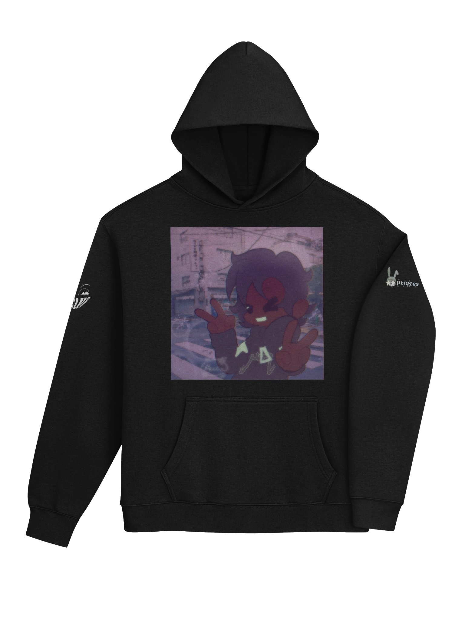 ./xi© - PULSEFORMS OVERSIZED HOODIE product image (4)