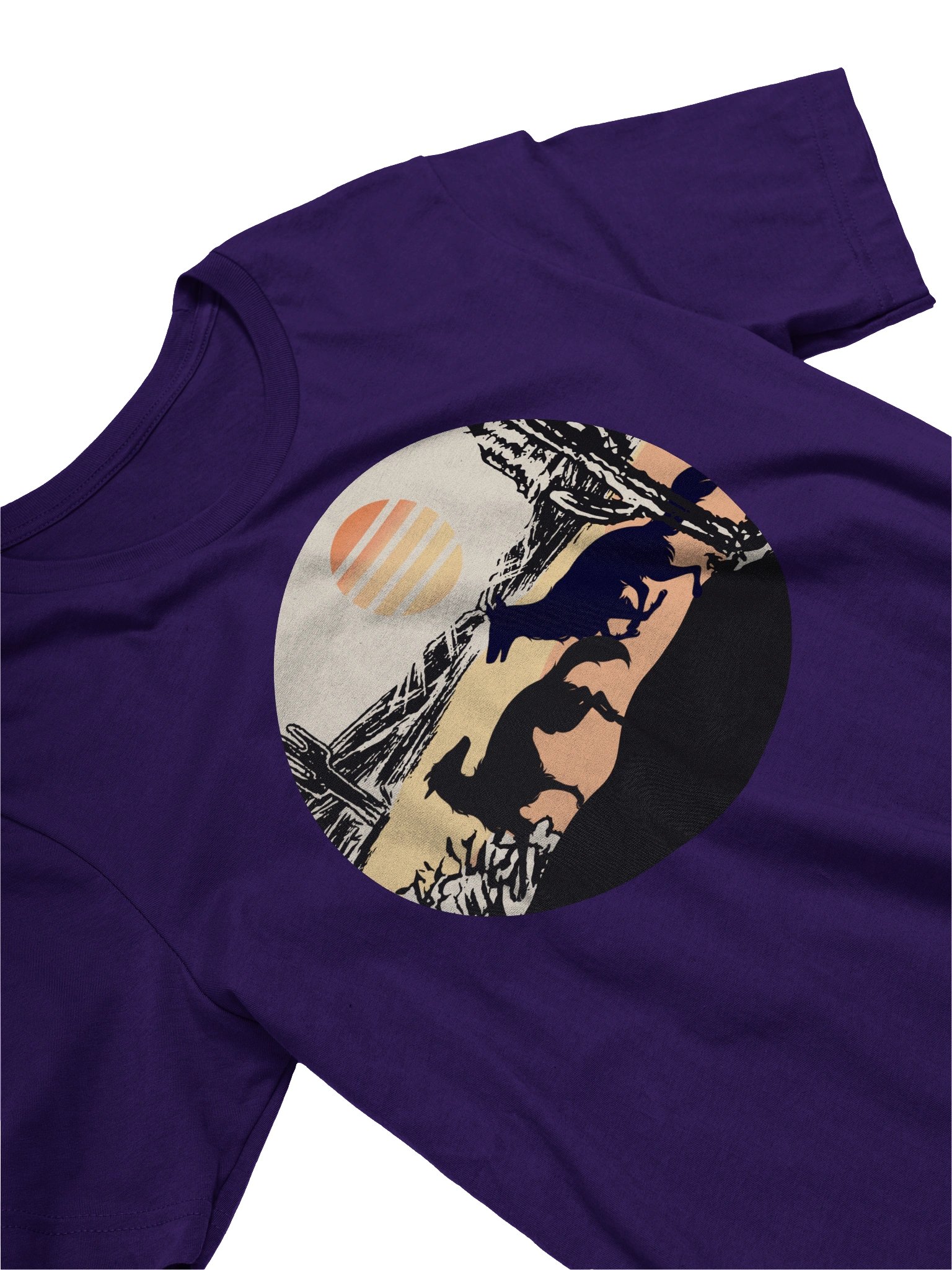 Silhouette Series: Sunrise Romp - T-Shirt product image (15)