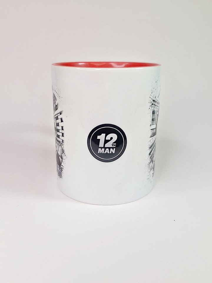 Hand-Drawn Thierry Henry Arsenal Mug – Red & White Football Fan Mug | Ideal Gift for Arsenal Supporters (Price Exc. VAT & Shipping) product image (2)