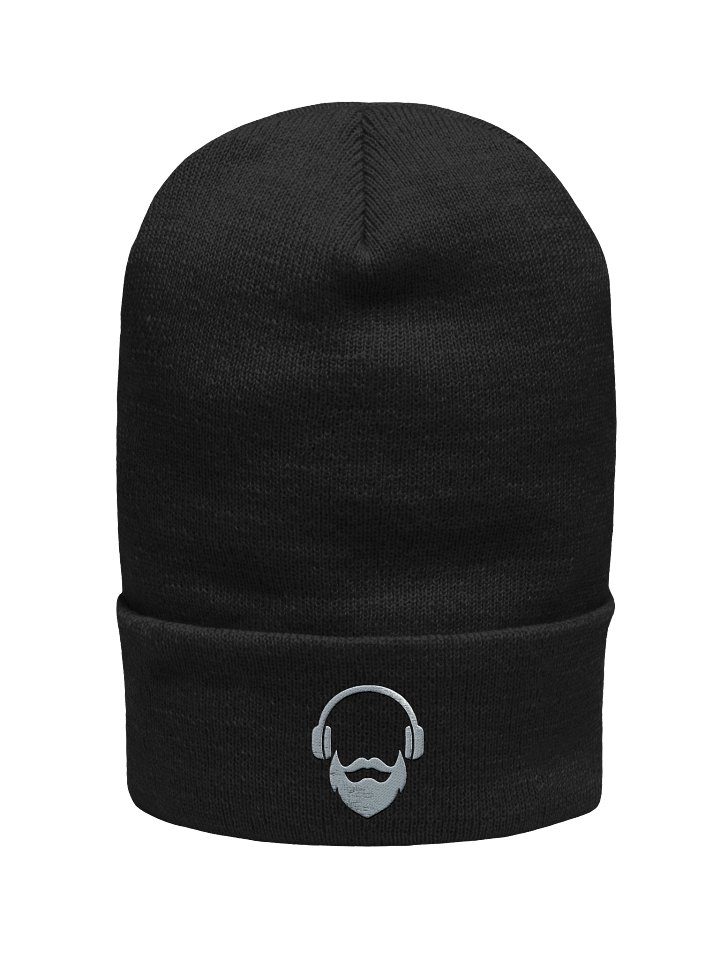 MRMIKEMTL Beard and Headphones Beanie product image (1)