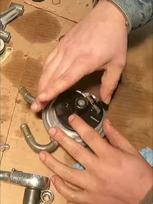 Don't just screw it in, tighten it right! Engine parts secured properly for maximum performance. #MechanicTips #CarMaintenance #DIYGarage #EngineBuild
