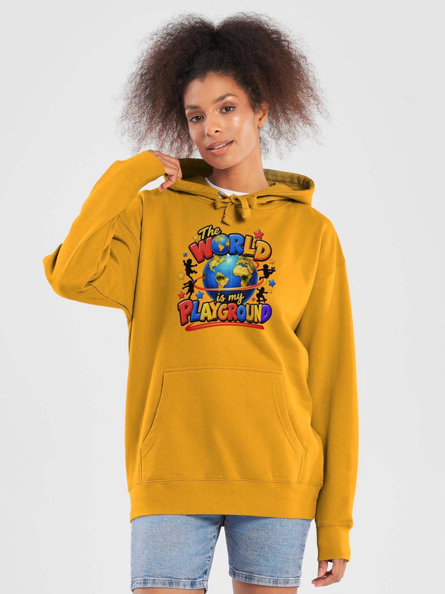 The World Is My Playground Hoodie product image (13)