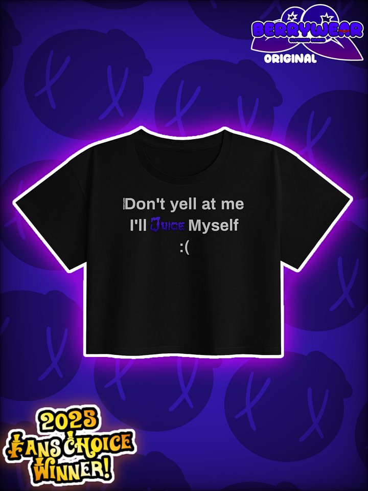 Don't Yell - Crop Tee product image (1)