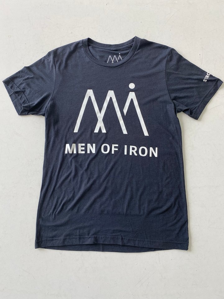 MEN OF IRON Dark Gray T-shirt product image (1)